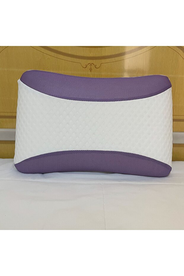 ® Lavender Infused Memory Foam Pillow With Removable Cover - Hypoallergenic & Breathabler - 60x40x12cm