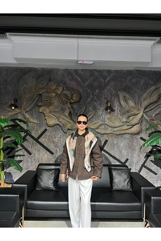 Women's Velvet Collar Denim College Jacket-Coat Sun460