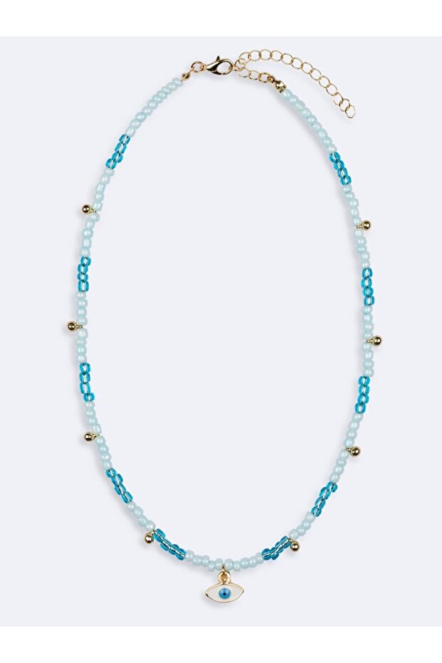 Blue Beaded Necklace
