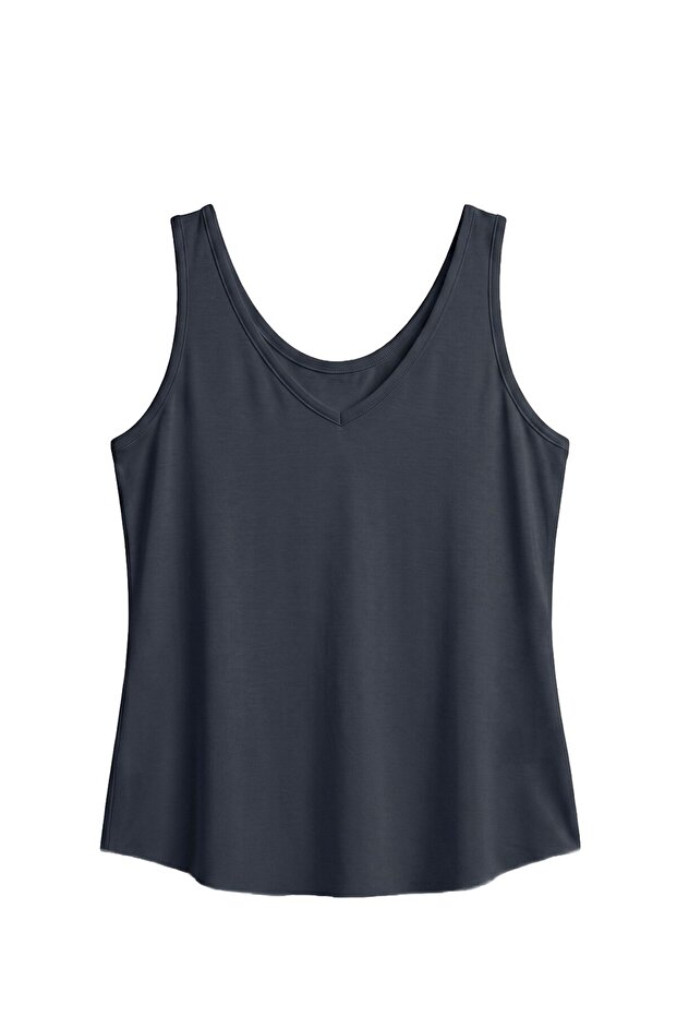 Black V-Neck Modal Undershirt