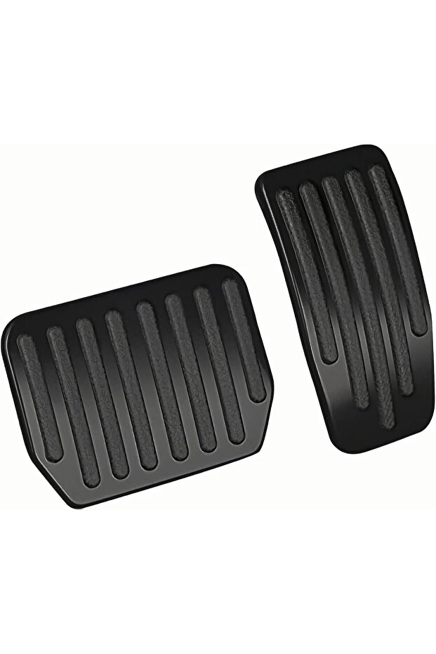 Black For Tesla Performance Pedal Pads Cover Foot Aluminum Non-Slip Pedals for Model Y(Juniper) Mode