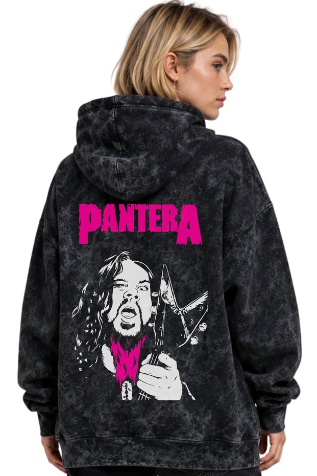 Pantera Rock Metal Music Band Printed Unisex Oversize Washable Premium Hoodie Sweatshirt
