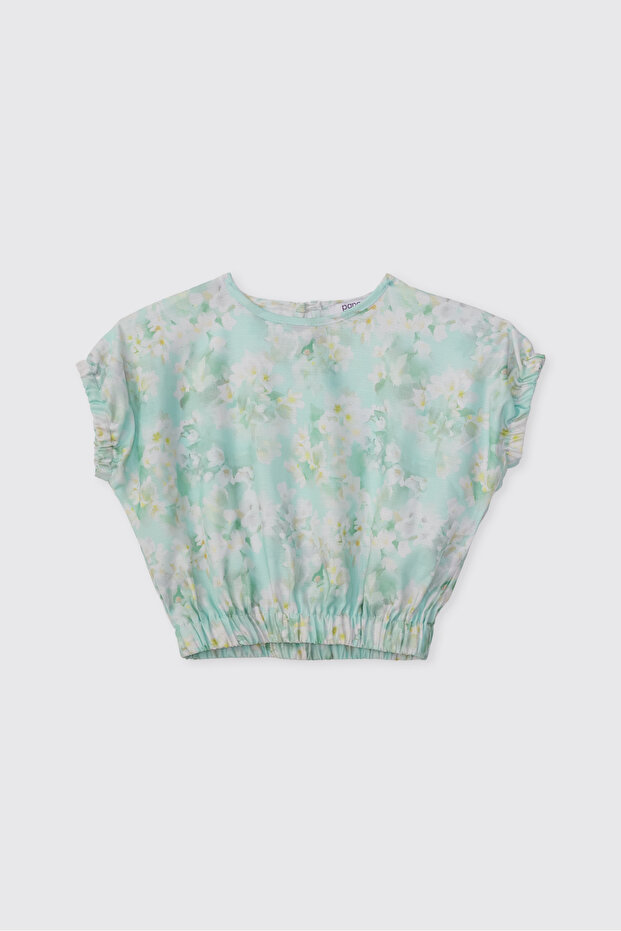 Girl's Mint Blouse