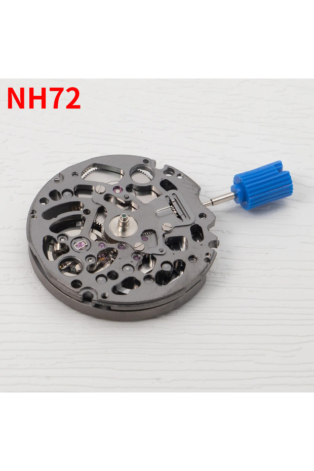 NH72 Japan Original NH71 NH72 NH70 High Accuracy Skeletonized Movement Automatic Self-winding 24 jew