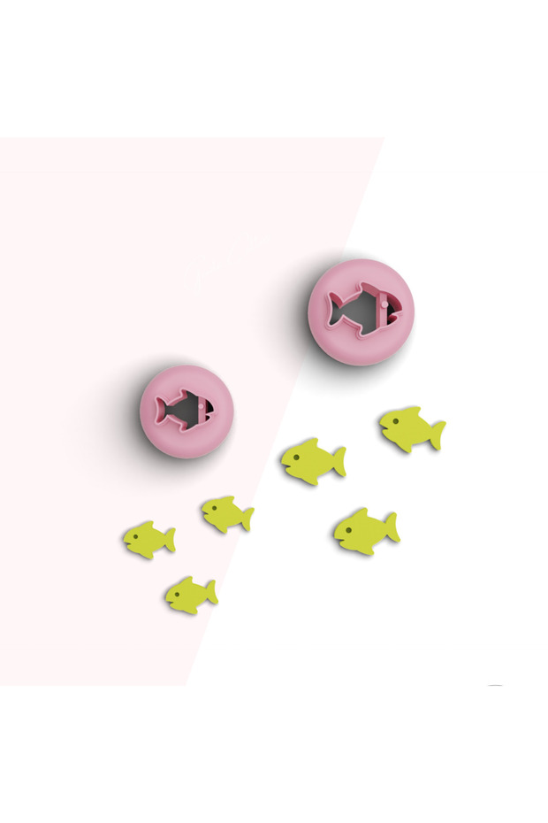 Snapper Mini Polymer Clay Cutting Mold,Jewelry Molds,Ornament Molds,Ceramic Clay Mold,No:359