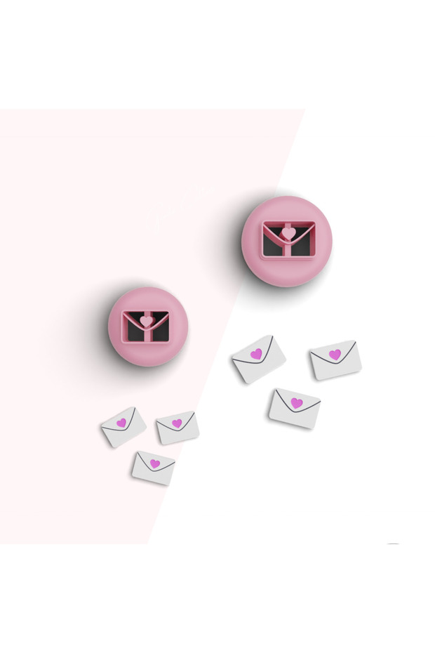Love Letter Mini Polymer Clay Cutting Mold,Jewelry Molds, Candy Molds,Ceramic Mold,No:204