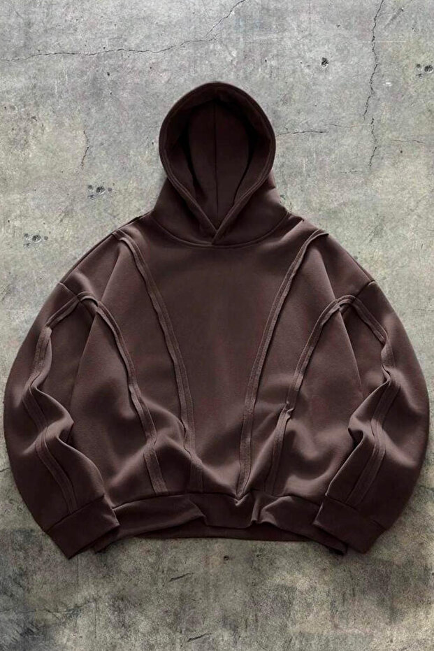Curved Oversize Sweatshirt