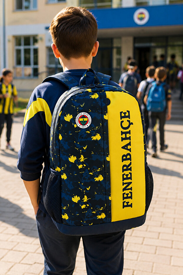 Licensed Original Camouflage Football Team School Bag Backpack 42X37X18 cm