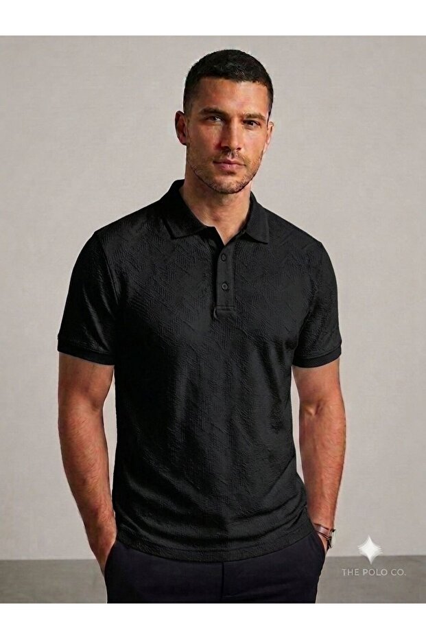 Bodrumda Boat Owner Men's Style Polo Collar T-Shirt