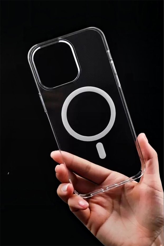 Compatible with iPhone 11 Transparent Non-Yellowing Magsafe Case Pc Mica Material Ultra Thin Magnetic Cover