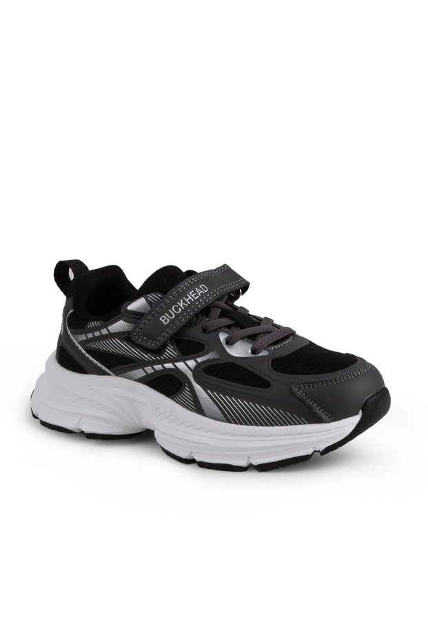 Children's Velcro Casual Shoes Buck3128 Felicity Black