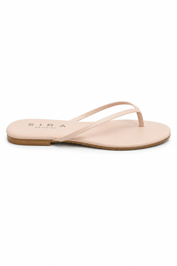 Kaia Beige Flip Flops