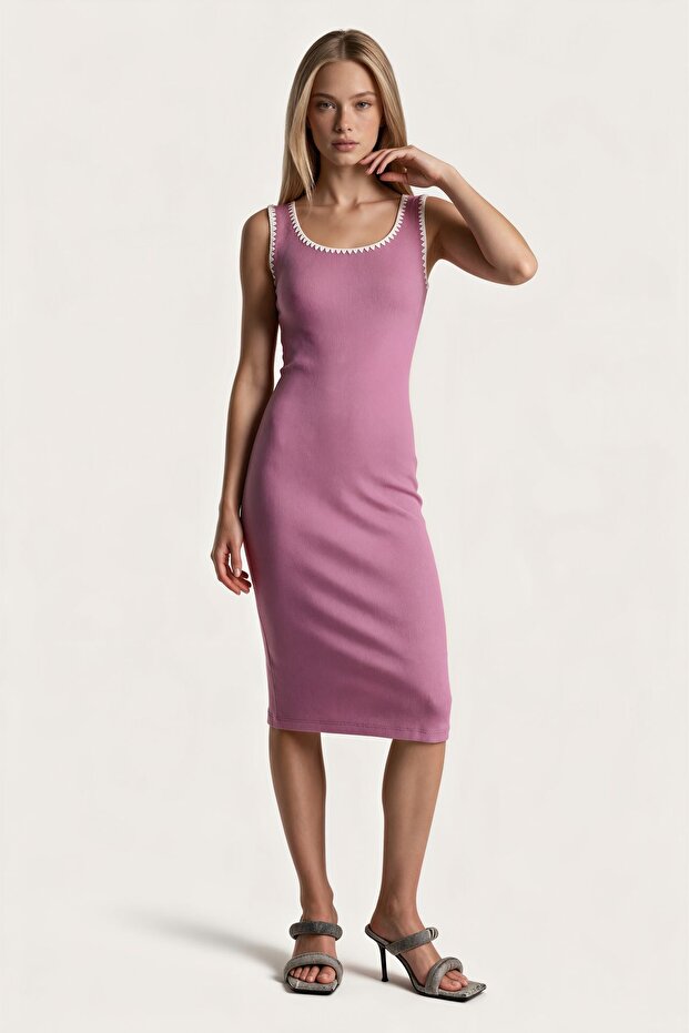 Msn Women's Midi Dress