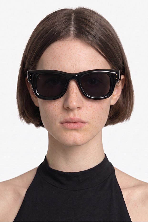 Sezer Black Black Sunglasses