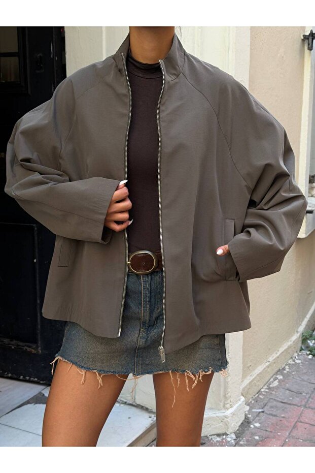 Mng Model New Season Bat Sleeve Women's Jacket