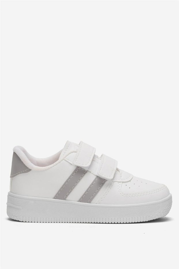 Children's Sneaker Sports Shoes White - Smoke