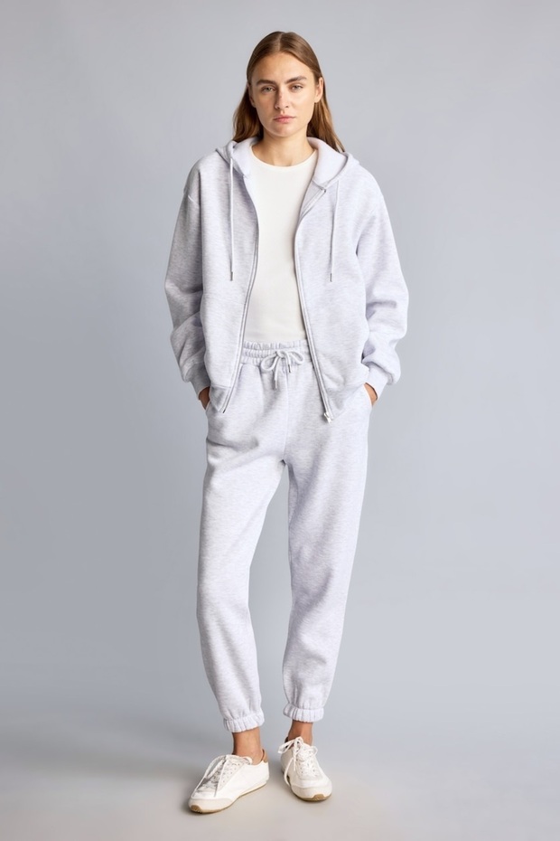 Jogger Fit Gray Women's Sweatpants F9622Ax/Gr93