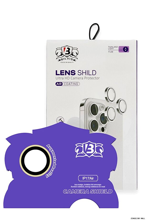 Zngzrmll iPhone 17 Air Bilvis Titan Kamera Lens (171123) - Gold