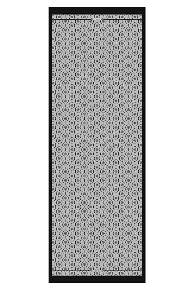 Gray 75X200 Viscose Shawl