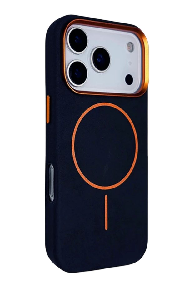 Zngzrmll iPhone 17 Pro Max Luno Leather Magsafe Cover (184026) - Blue