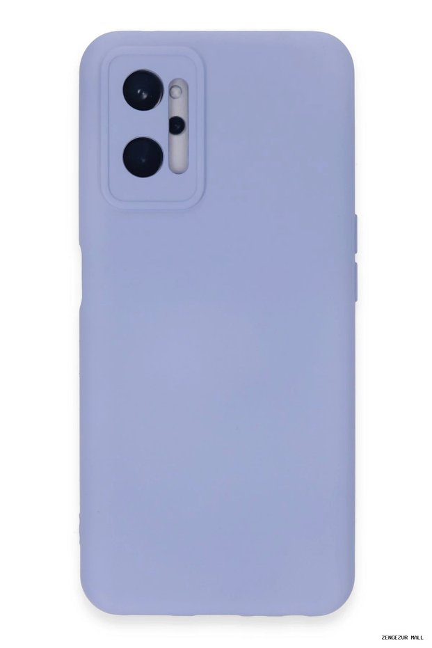Zngzrmll Realme 9I 4g Case Nano Inside Velvet Silicone (175436) - Lilac
