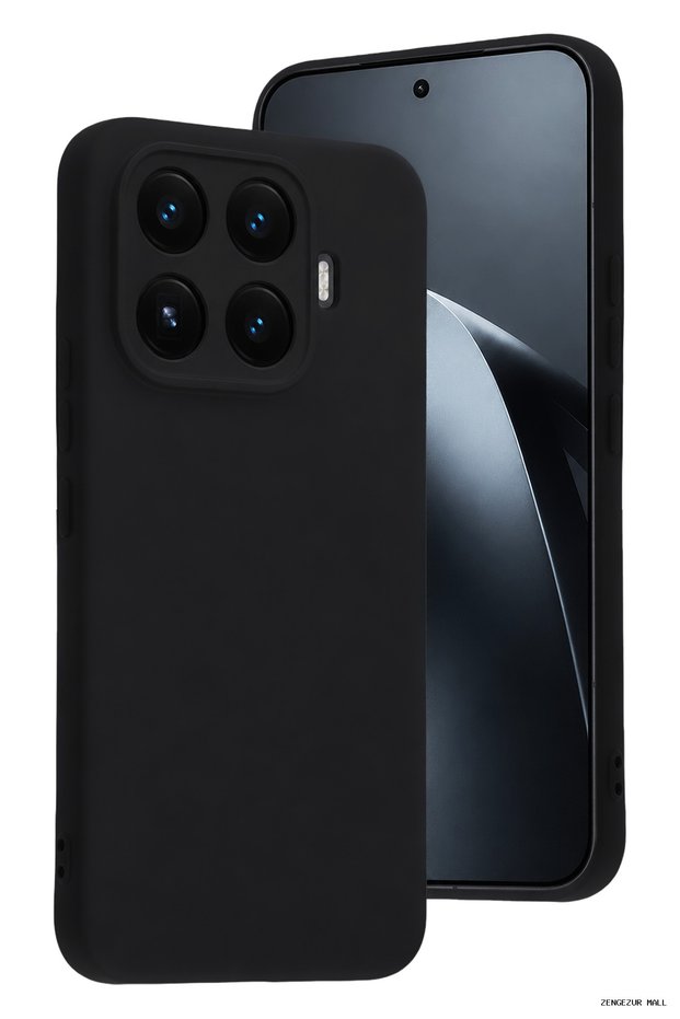 Zngzrmll Mi 17t Nano Inside Velvet Silicone (182237) - Black
