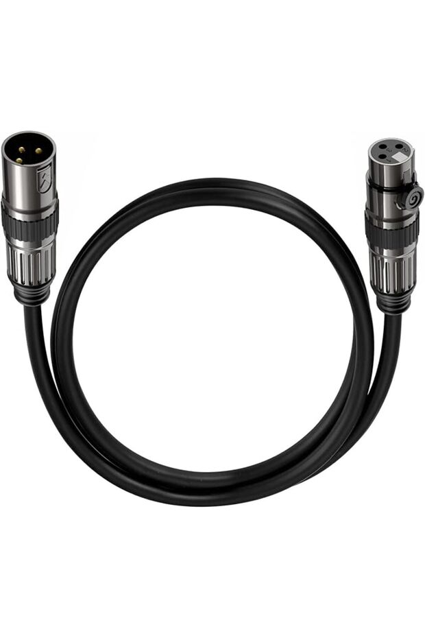 كابل من كاستويف بطول 914.4 مليمتر نوع XLR متوافق مع سماعة