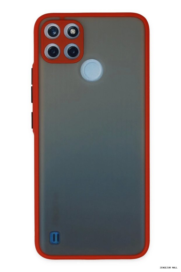 Zngzrmll Realme C21Y Case Montreal Silicone Cover (175555) - Red