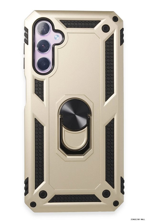 Zngzrmll Galaxy A14 4g Case Sofia Ring Silicone Cover (193135) - Gold