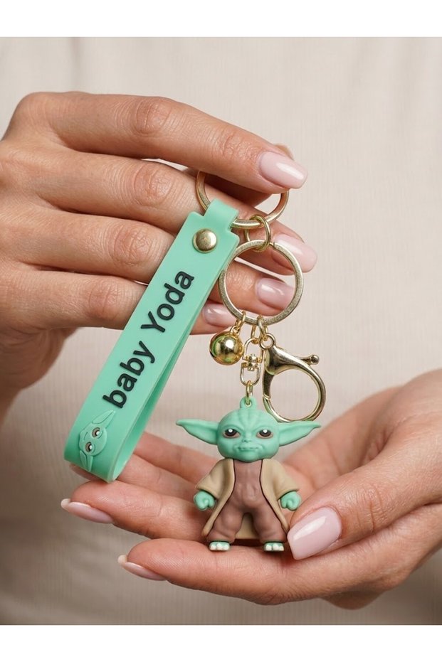 1 piece silicone keychain character figure - character charm bag and key ornament - warsyd2
