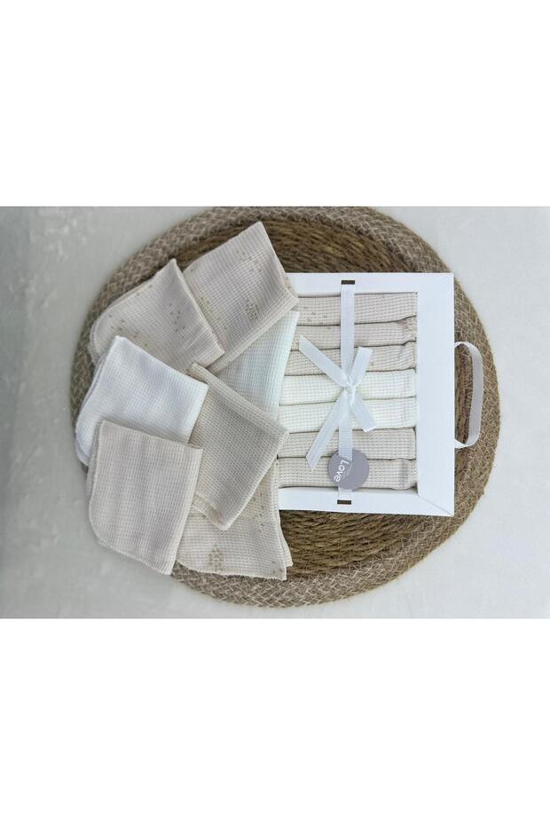 Patterned Baby Mouth Wipes, Pack of 7