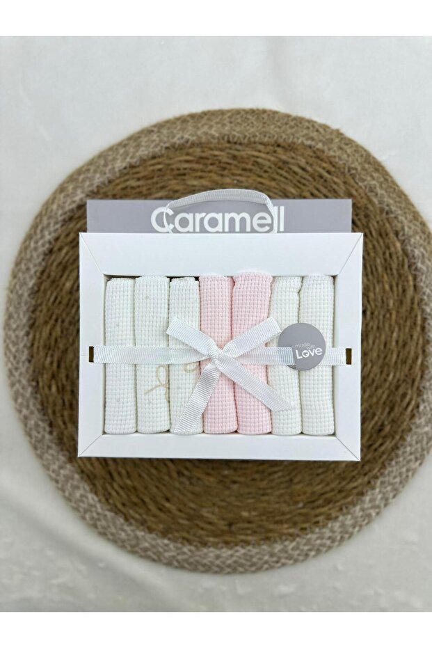 Patterned Baby Mouth Wipes, Pack of 7