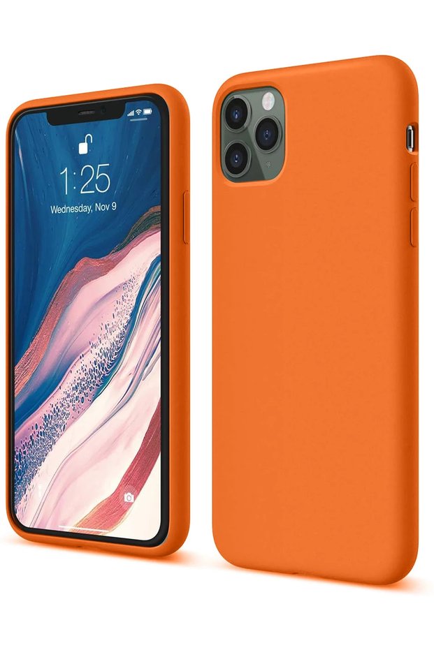 Zngzrmll iPhone 11 Pro Case First Silicone (200758) - Orange