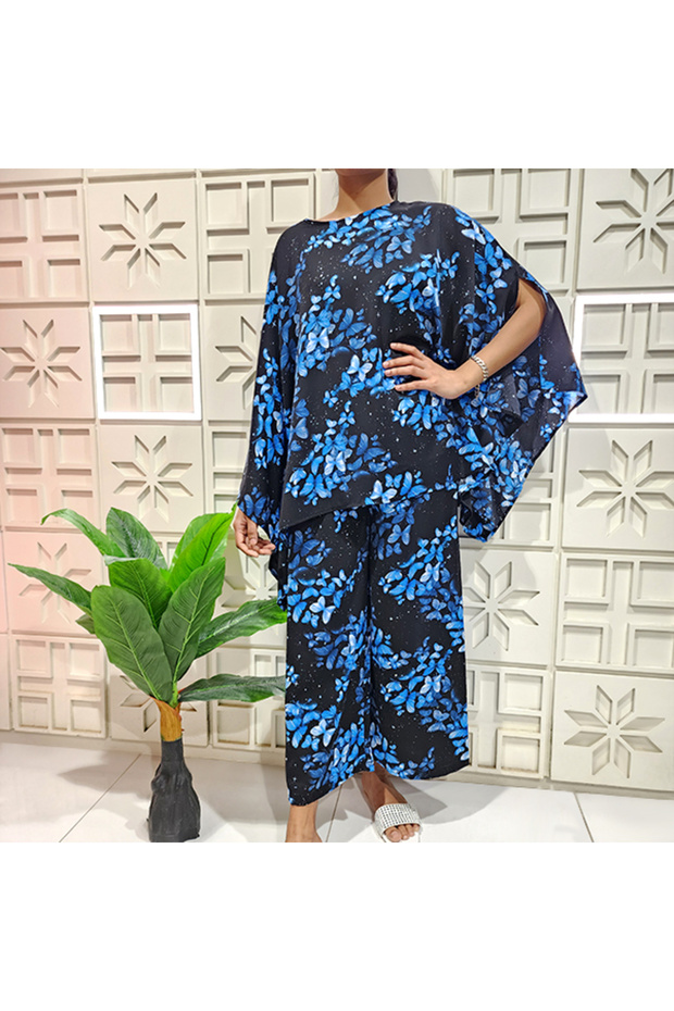 Women's Floral Top & Pants Set