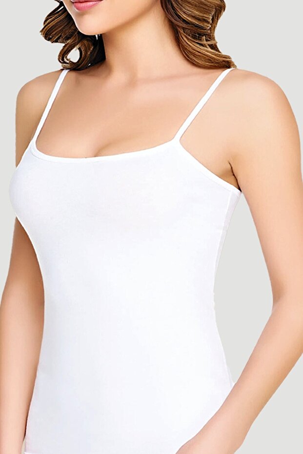 Tutku-Women's Ribbed Strap Tank Top