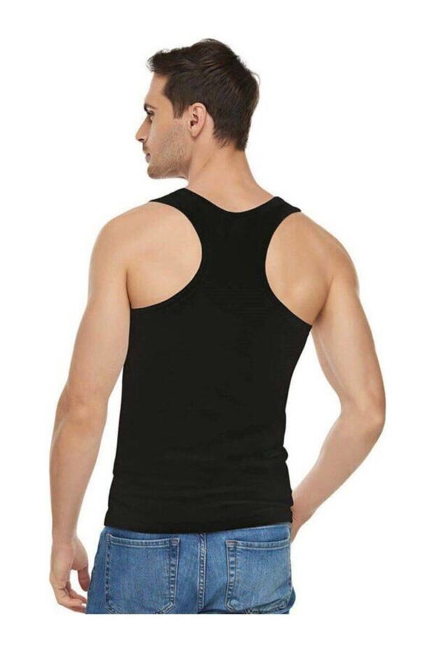 Tutku-Erkek Elastan Sports Men's Singlet 2 Pack