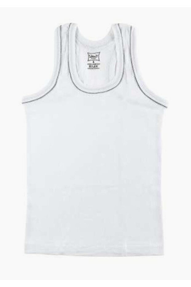 Tutku-Erkek Çocuk White Rambo Undershirt New Season 4 Piece Pack