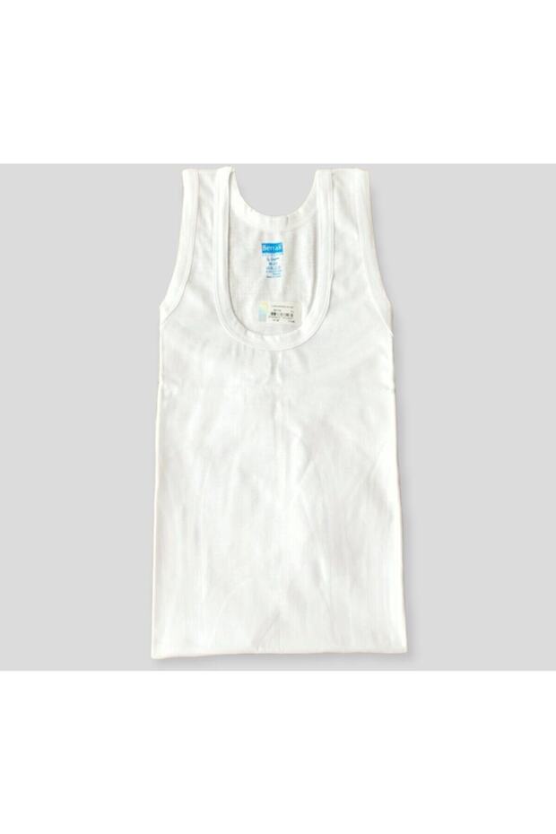 Tutku-Men's 6-Piece Cotton Strap Undershirt