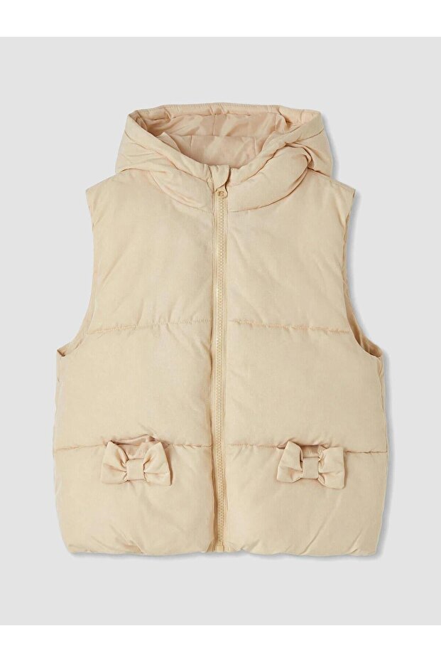 Hooded Girl's Inflatable Vest (W6)