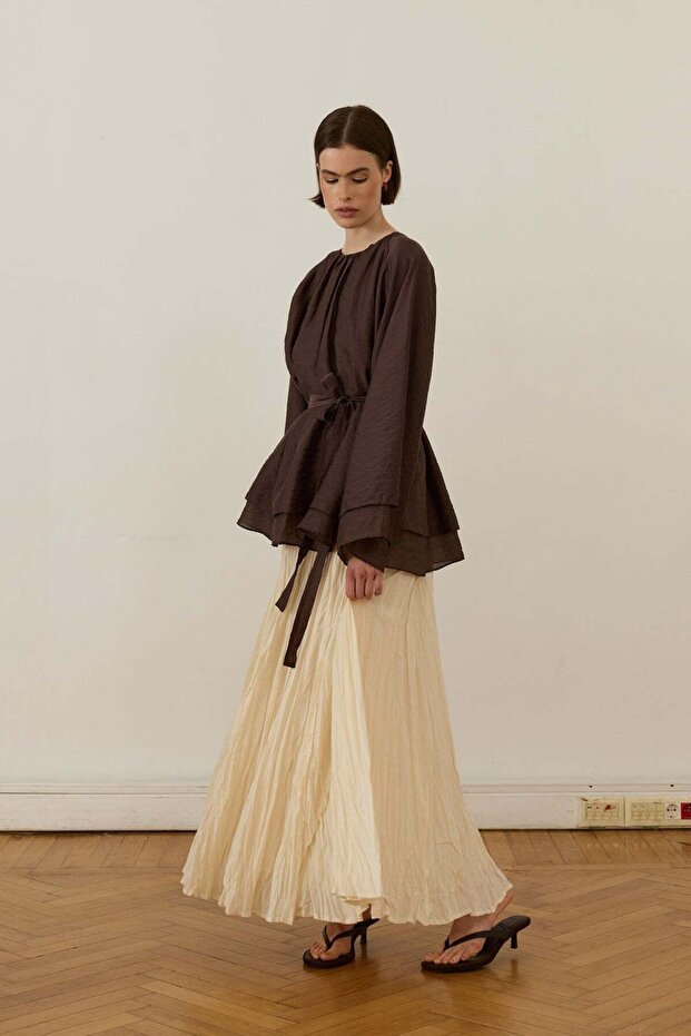 Medisa Draped Blouse