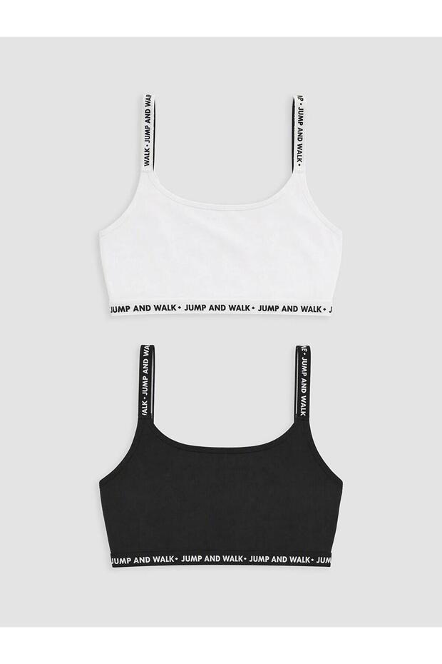 Printed Girls' Bustier Set of 2 (W6)