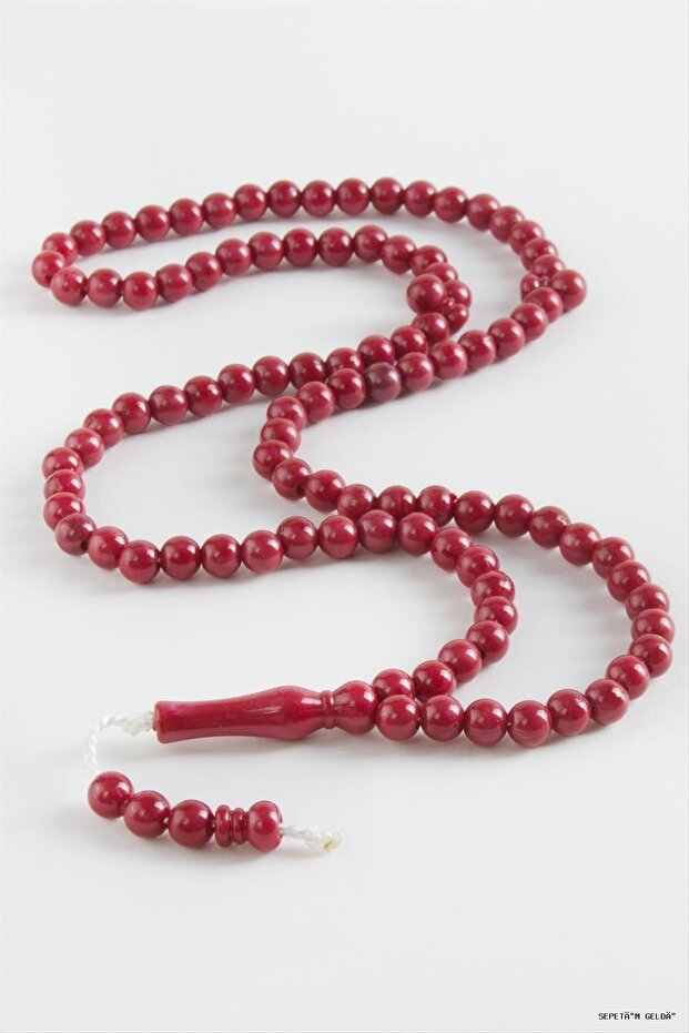 Spt-Gld 99-Piece Plastic (225605) Prayer Beads Red