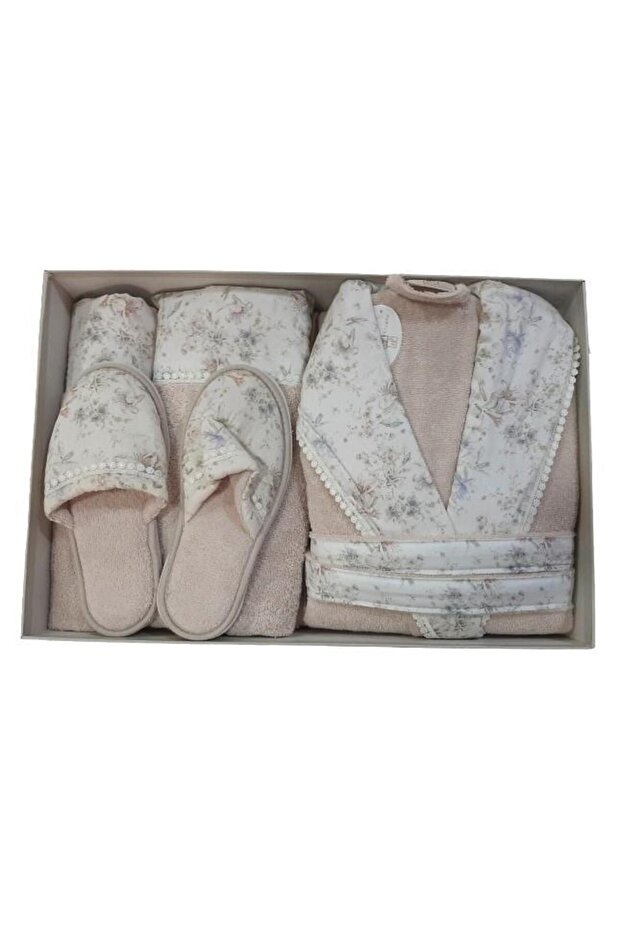 Single Bathrobe Set Men's Bernini Pudra L