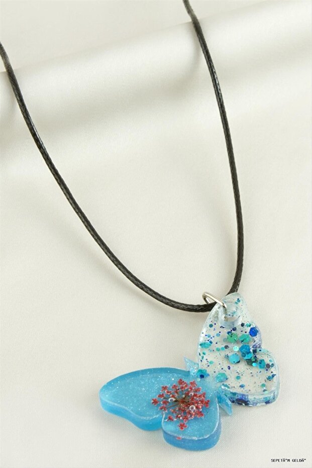 Spt-Gld Sultan Otu Epoxy (04529) Pendant Blue