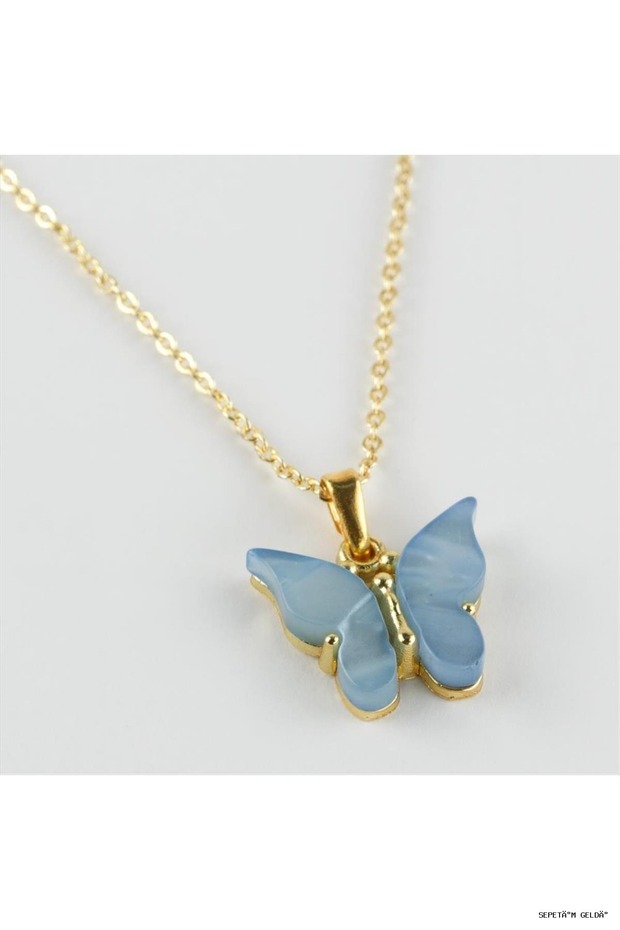 Spt-Gld Figured Polyester (05229) Necklace Turquoise