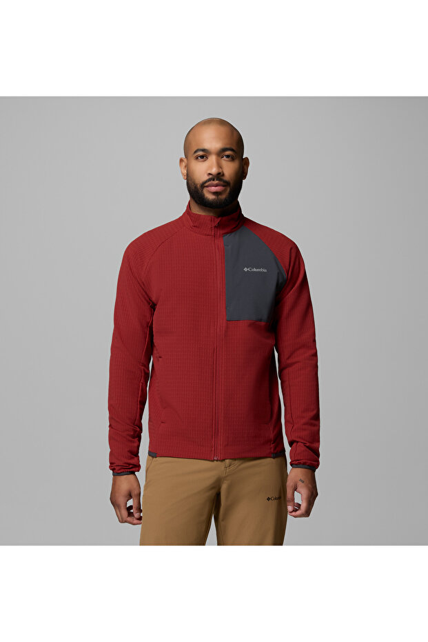 Superior Summit Grid Full Zip Men's Fleece Top