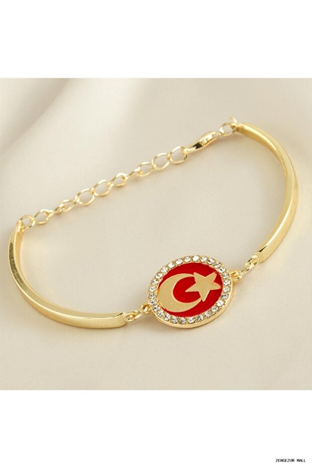 Zngzrmll Moon Star Stone Tr (33117) Bracelet Yellow