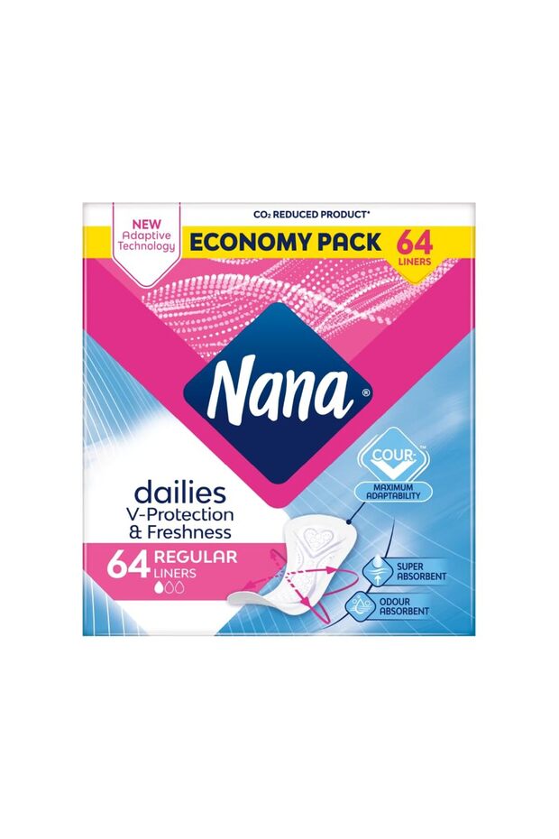 Panty Liners Duo Normal (64pcs) x3