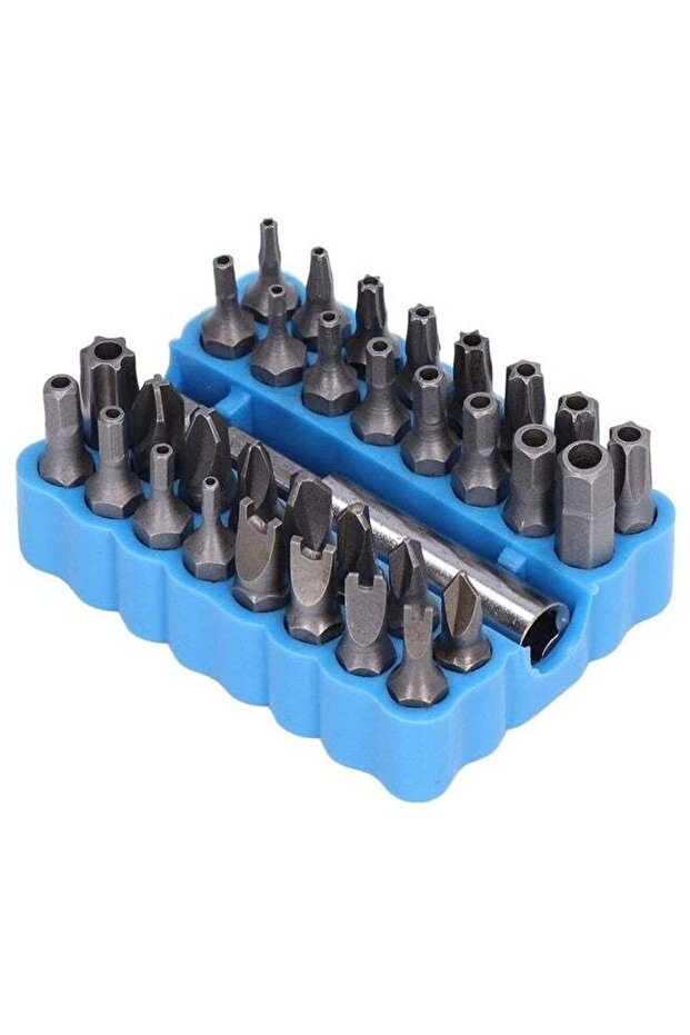 33Pcs Security Screwdriver, Screwdriver Bit Hex Shank Screwdriver Bit Bit 1/4in Hex Shank Tool Set Kit for Maintenance Repair