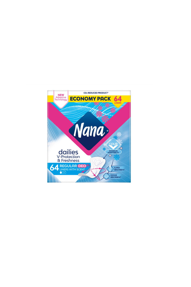 Panty Liners Duo Normal Scented (64pcs) x6